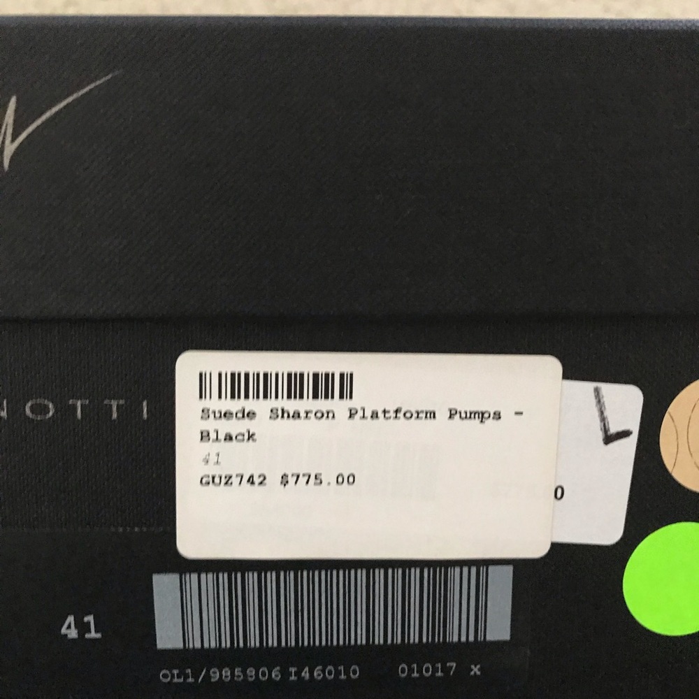 Giuseppe Zanotti Size 41 Black Pumps - Picture 7 of 8